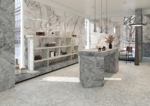 Керамогранит Atlas Concorde Forte dei Marmi quark Braz. wh. Mat (80x160) арт. 610010002957 матовый